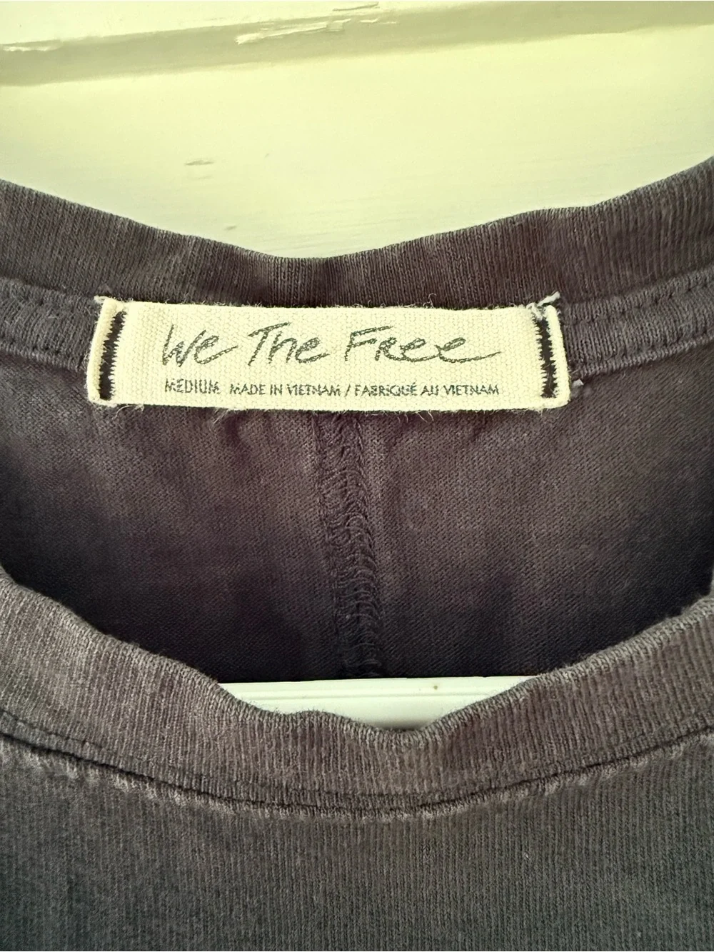 Free People We The Free Black Swing Tank Top Medium Oversized Cotton Sleeveless